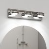 1-128.jpg LED Vanity Lights 20in Bathroom Lights Fixtures over Mirror 3 Light LED Lighting Fixture for Bathroom 18W Mirror Lighting Fixture Modern Bath Light Bar Chrome Bath