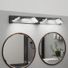 1-135.jpg LED Modern Bathroom Vanity Light Fixtures (6-Light, 39-Inch), Matte Black Modern Acrylic Bathroom Wall Lighting Fixtures Over Mirror (Cool White 6000K)