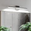 1-142.jpg Modern Bathroom Light Fixtures Dimmable LED Vanity Lights Chrome Lamps for Bathover Mirror 24 Inch Vanity Sconces Indoor 12W Bar Lighting for Bathrooms Restroom Bedroom 6000K Wall Light for Bathroom