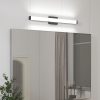 Bathroom Vanity Light Black - 33 inch Modern Vanity Lights for Bathroom - 18W LED Bath Lights Over Mirror Cool White Light 6000K