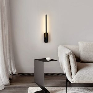 Rechargeable Wall Lights with Remote Control - LED Picture Lights for Bedroom - Wireless Magnetic Clip- On Art Light Fixtures - 3CCT-Dimmable in Black
