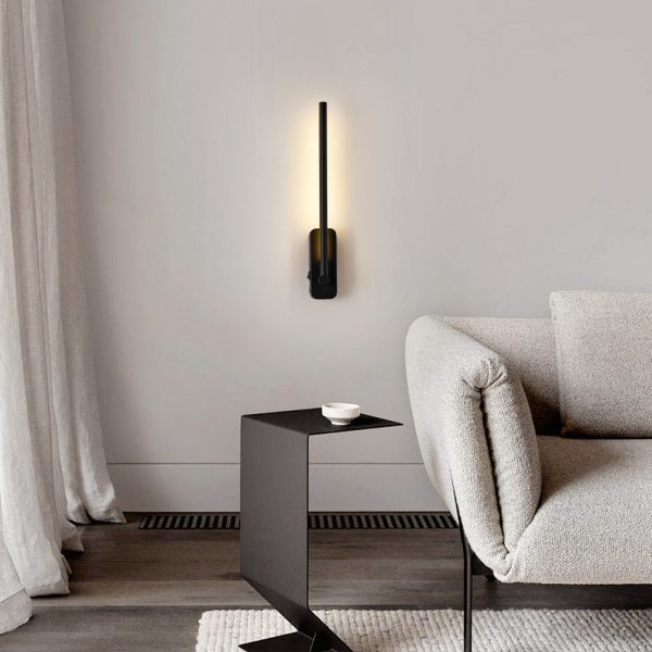 Rechargeable Wall Lights with Remote Control - LED Picture Lights for Bedroom - Wireless Magnetic Clip- On Art Light Fixtures - 3CCT-Dimmable in Black