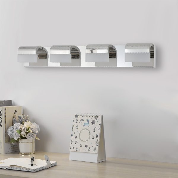 1-92.jpg Modern Bathroom Vanity Lighting 4-Light LED Vanity Lights Over Mirror Bath Wall Lighting