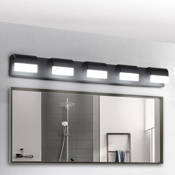 1-93.jpg Modern Bathroom Vanity Lighting 5-Light LED Vanity Lights Over Mirror Bath Wall Lighting
