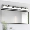 1-96.jpg Modern Bathroom Vanity Lighting 6-Light LED Vanity Lights Over Mirror Bath Wall Lighting