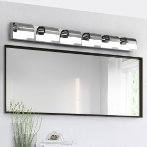 1-96.jpg Modern Bathroom Vanity Lighting 6-Light LED Vanity Lights Over Mirror Bath Wall Lighting