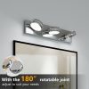 2-122.jpg LED Vanity Lights 20in Bathroom Lights Fixtures over Mirror 3 Light LED Lighting Fixture for Bathroom 18W Mirror Lighting Fixture Modern Bath Light Bar Chrome Bath