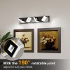 2-127.jpg LED Modern Bathroom Vanity Light Fixtures (4-Light, 25-Inch), Matte Black Modern Acrylic Bathroom Wall Lighting Fixtures Over Mirror (Cool White 6000K)