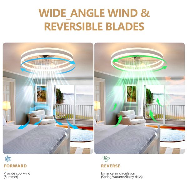 2-220.jpg Ceiling Fan with Lights Dimmable LED