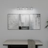 3-122.jpg LED Vanity Lights 28in Bathroom Lights Fixtures over Mirror 4 Light LED Lighting Fixture for Bathroom 18W Mirror Lighting Fixture Modern Bath Light Bar Chrome Bath