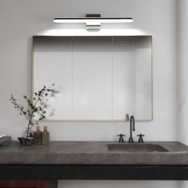 3-135.jpg Modern Bathroom Light Fixtures Dimmable LED Vanity Lights Chrome Lamps for Bathover Mirror 24 Inch Vanity Sconces Indoor 12W Bar Lighting for Bathrooms Restroom Bedroom 6000K Wall Light for Bathroom