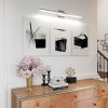Modern LED Vanity Lights for Bathroom 32IN 16W Daylight White Chrome Light Fixtures Bathroom Lights Over Mirror Vanity Lighting Fixtures Vanity Light