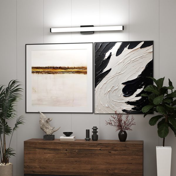3-137.jpg Black Modern Bathroom Light Fixtures Over Mirror 41 inch LED Vanity Lights Bar for Bath