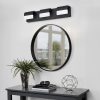 3-85.jpg LED Contemporary Vanity Lights Fixture Bathroom Wall Light Over Mirror Matt Black 3 Lights Dimmable