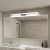 Modern LED Vanity Lights for Bathroom 40IN 24W Daylight White Chrome Light Fixtures Bathroom Lights Over Mirror Vanity Lighting Fixtures Vanity Light