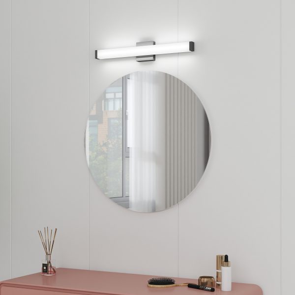 4-139.jpg Bathroom Vanity Light Black - 25 inch Modern Vanity Lights for Bathroom - 14W LED Bath Lights Over Mirror Cool White Light 6000K