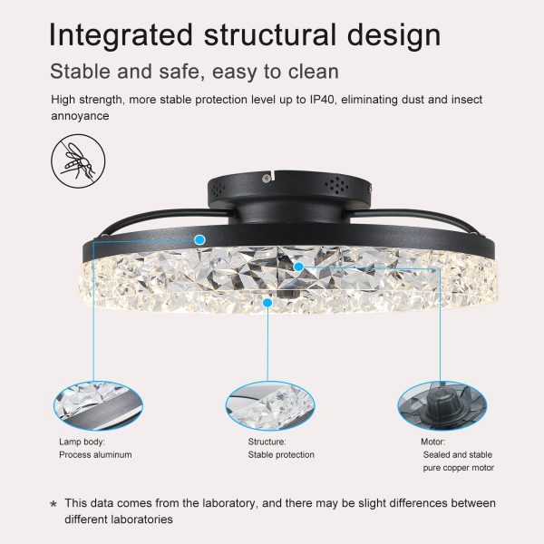 4-220.jpg Ceiling Fan with Lights Dimmable LED