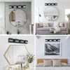 4-87.jpg 4-Light Acrylic Matte Black Bathroom Vanity Mirror Light