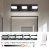 4-95.jpg Modern Led Vanity Light for Bathroom Transparent Acrylic Matt Black 3 Light Over Mirror Vanity Light