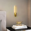 Battery Operated Wall Sconces with Remote Control,LED Rechargeable Picture Lights for Wall Wireless Led Lights for Bedroom with Magnetic Wall Light Fixtures,3CCT-Dimmable Brass Gold