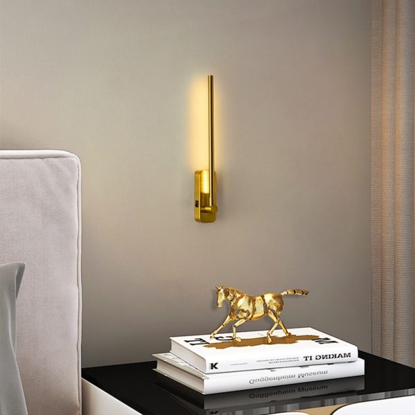 Battery Operated Wall Sconces with Remote Control,LED Rechargeable Picture Lights for Wall Wireless Led Lights for Bedroom with Magnetic Wall Light Fixtures,3CCT-Dimmable Brass Gold