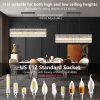 Modern Rectangular Crystal Glass Chandelier, 10-Lights Black Chandelier Lighting Contemporary Pendant Ceiling Light Fixture for Dining Room Living Room Kitchen Island