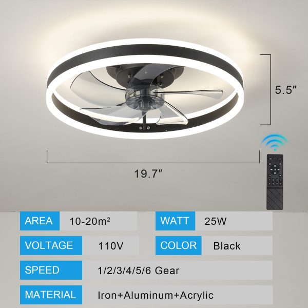 5-218.jpg Ceiling Fan with Lights Dimmable LED