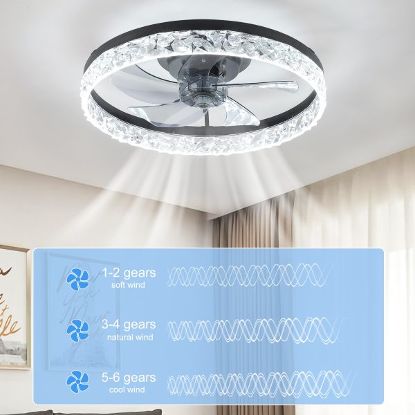 5-220.jpg Ceiling Fan with Lights Dimmable LED