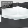 5-95.jpg Modern Led Vanity Light for Bathroom Transparent Acrylic Matt Black 3 Light Over Mirror Vanity Light