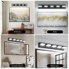 5-98.jpg Bathroom Vanity Lights Over Mirror for Mirror Led Light Fixture 5 Lights Modern Black Vanity Light